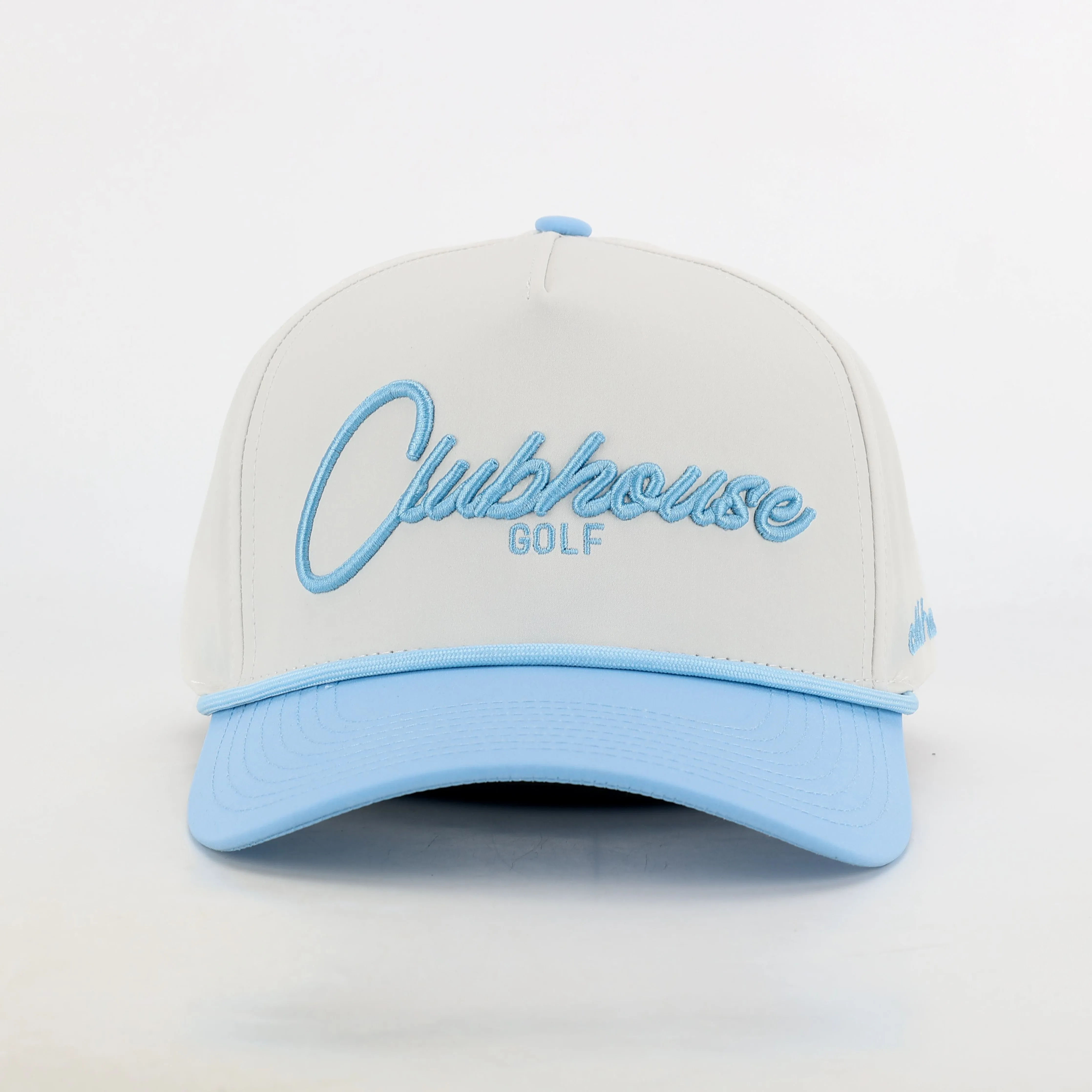 Scripted Rope Golf Hat | Light Blue