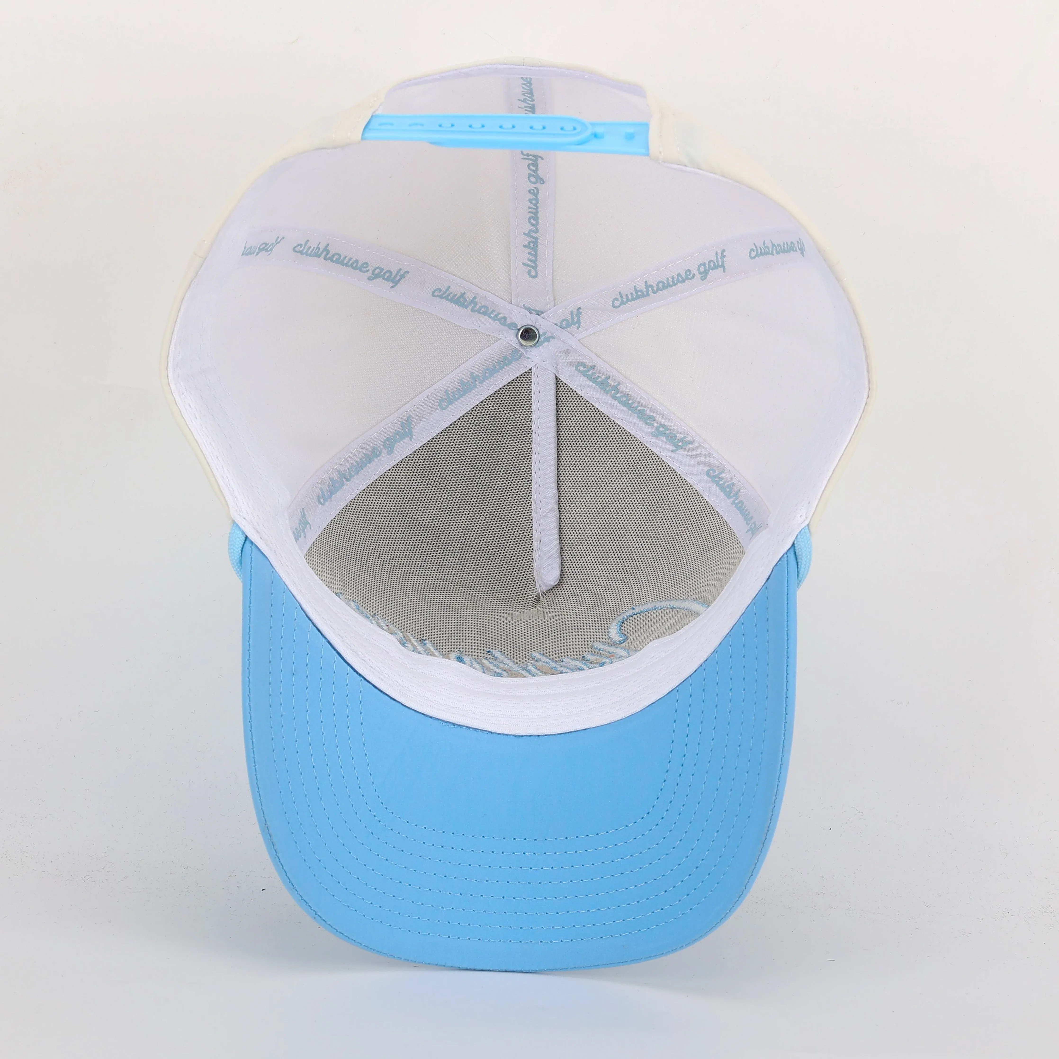 Scripted Rope Golf Hat | Light Blue