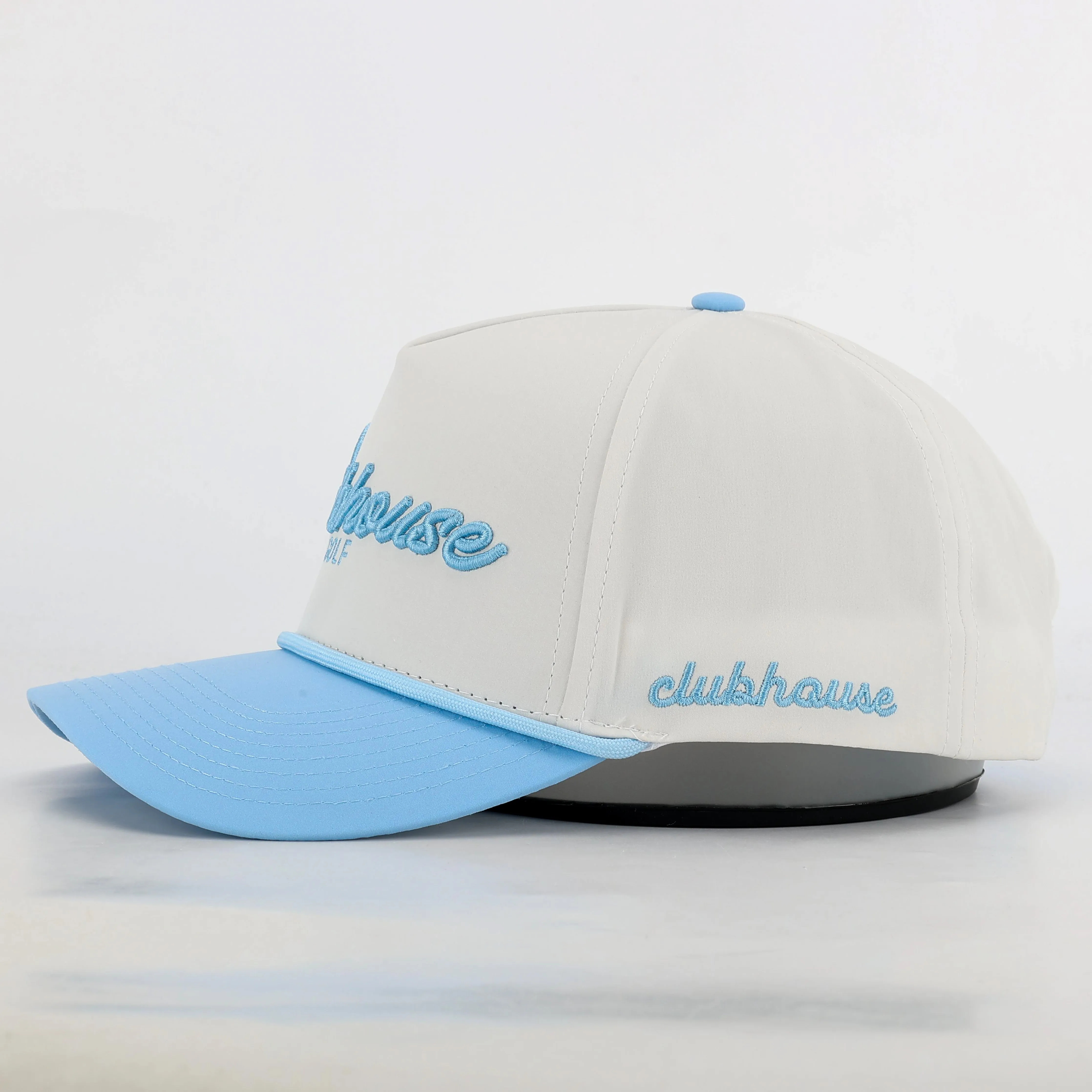 Scripted Rope Golf Hat | Light Blue