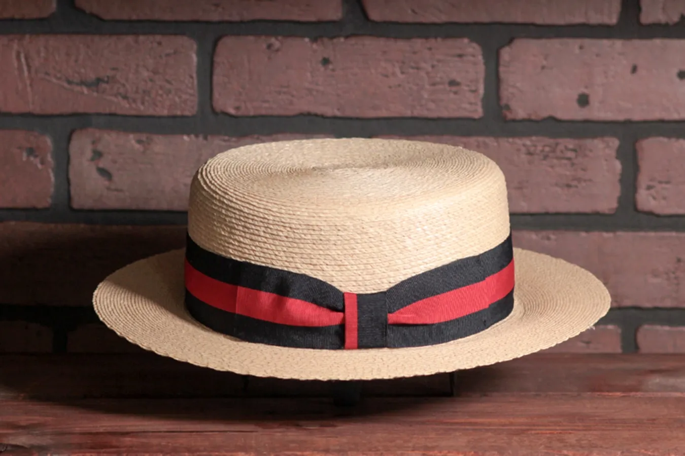 Straw Boater "Boater Italiano" style