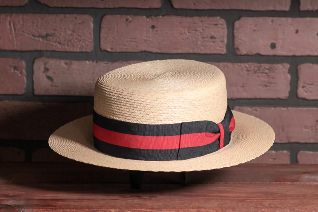 Straw Boater "Boater Italiano" style