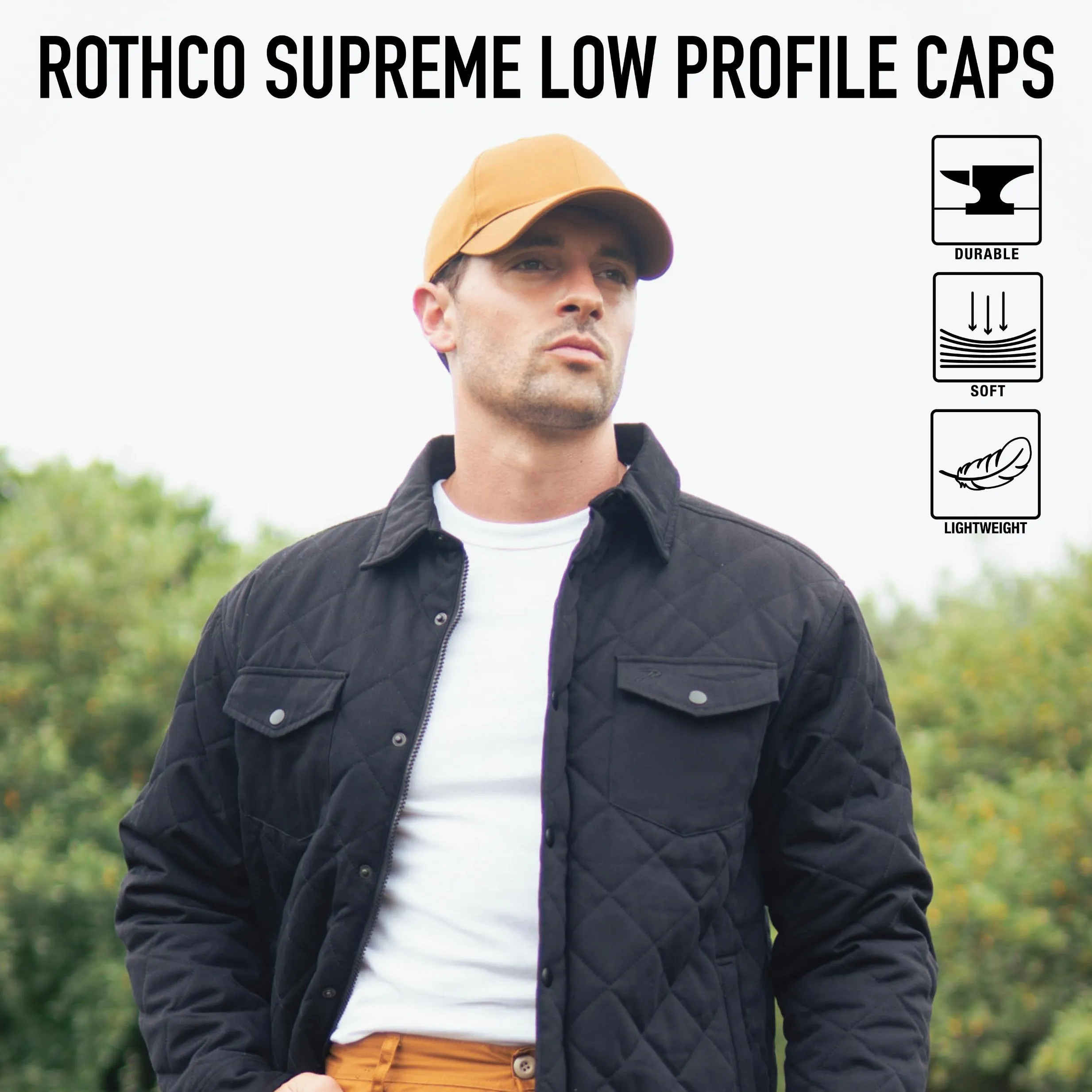 Supreme Solid Color Low Profile Cap