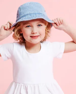 The Hat Depot Kids - Denim Cottom Bucket