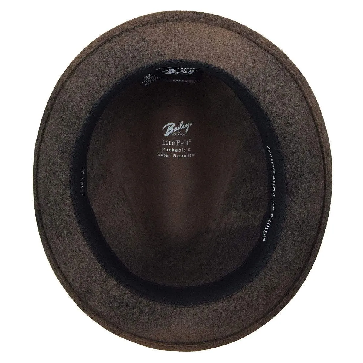 Tino Stingy Brim LiteFelt Wool Fedora by Bailey