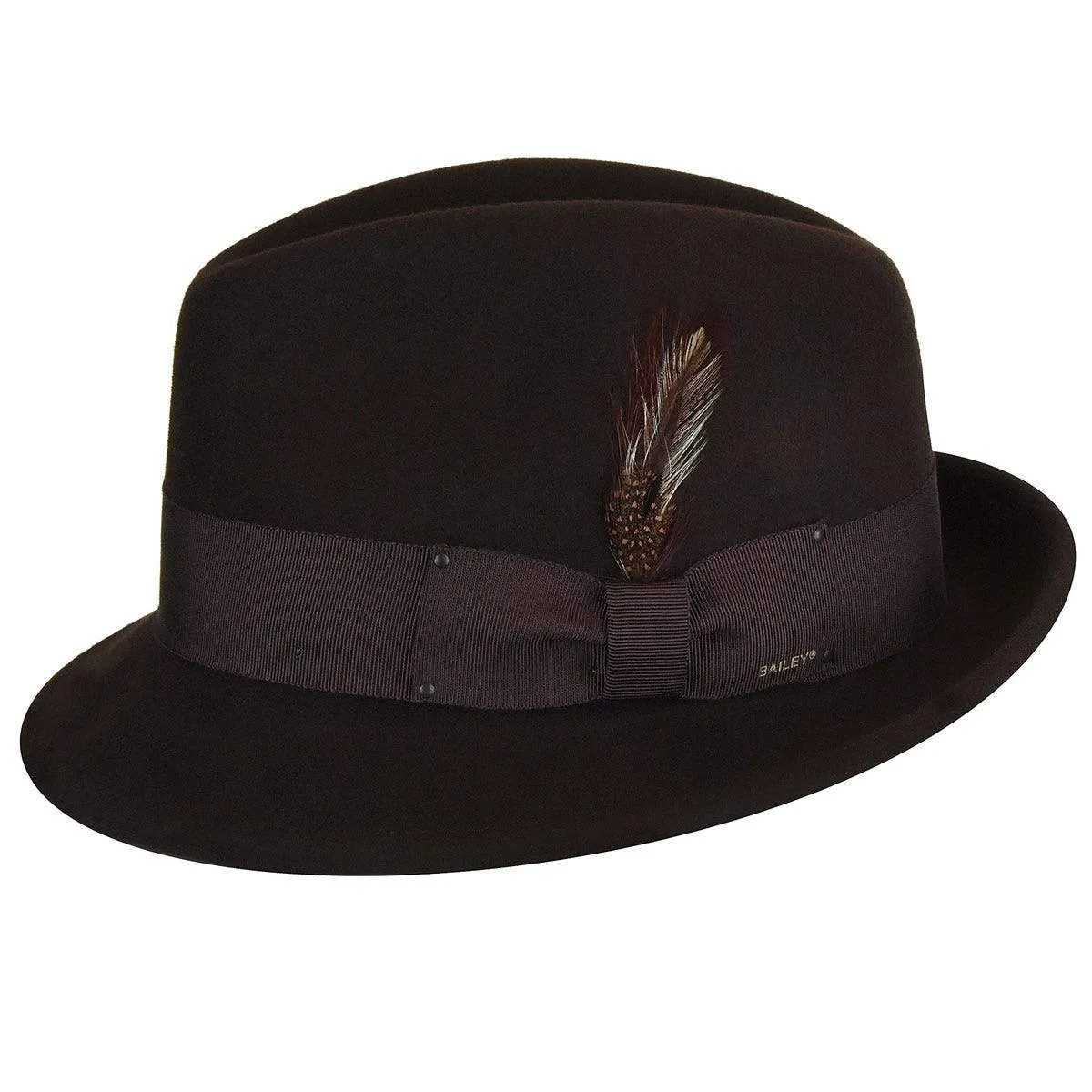 Tino Stingy Brim LiteFelt Wool Fedora by Bailey