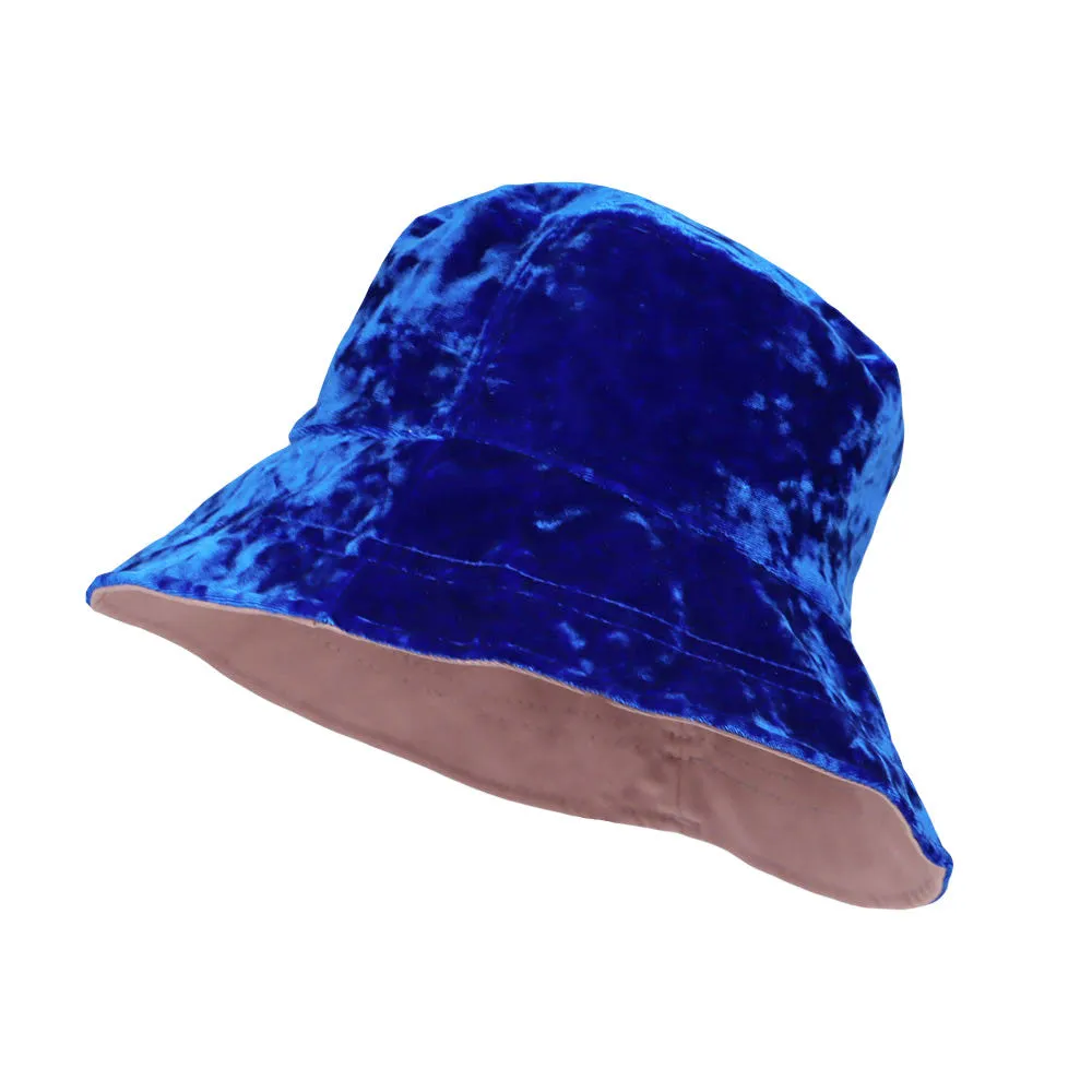 Unisex Double-Side-Wear Reversible Bucket Hat Lightweight Outdoor Fishing Cap MUB1439