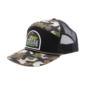 Woodland Bassin’ Camo 7-Panel Hat